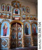 Иконостас в Спасо-Преображенском соборе, Углич. Редакционное фото, фотограф Мария Сергеева / Фотобанк Лори