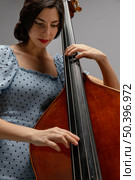 passionate musician celebrating jazz day. Стоковое фото, агентство Ingram Publishing / Фотобанк Лори