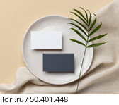 composition with stationery elements beige 3. Стоковое фото, агентство Ingram Publishing / Фотобанк Лори