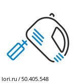 Kitchen Hand Mixer Icon. Editable Bold Outline With Color Fill Design. Vector Illustration. Стоковая иллюстрация, агентство Ingram Publishing / Фотобанк Лори