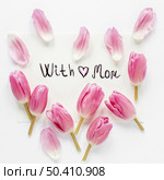 tulip petals arrangement. Стоковое фото, агентство Ingram Publishing / Фотобанк Лори