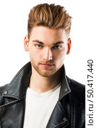 Studio portrait of a young fashion man . Стоковое фото, агентство Ingram Publishing / Фотобанк Лори