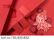 chinese new year with ox concept 8. Стоковое фото, агентство Ingram Publishing / Фотобанк Лори