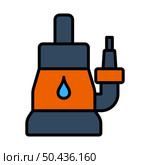 Submersible Water Pump Icon. Editable Bold Outline With Color Fill Design. Vector Illustration. Стоковая иллюстрация, агентство Ingram Publishing / Фотобанк Лори