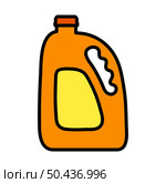 Fruit Juice Canister Icon. Editable Bold Outline With Color Fill Design. Vector Illustration. Стоковая иллюстрация, агентство Ingram Publishing / Фотобанк Лори