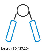 Icon Of Hands Expander. Editable Bold Outline With Color Fill Design. Vector Illustration. Стоковая иллюстрация, агентство Ingram Publishing / Фотобанк Лори