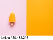 flat lay yummy popsicle with copy space. Стоковое фото, агентство Ingram Publishing / Фотобанк Лори