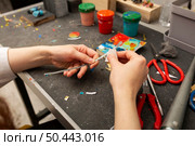 artisan job crafting elements arrangement. Стоковое фото, агентство Ingram Publishing / Фотобанк Лори