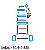 Tennis Referee Chair Tower Icon. Bold outline design with editable stroke width. Vector Illustration. Стоковая иллюстрация, агентство Ingram Publishing / Фотобанк Лори