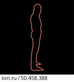 Neon man with bandana on his face that hides his identity Concept of rebellion Concept protest red color vector illustration image flat style light. Neon man with bandana on his face that hides his identity Concept of rebellion Concept protest red color vector illustration image flat style. Стоковая иллюстрация, агентство Ingram Publishing / Фотобанк Лори