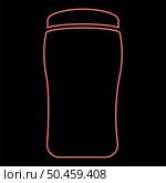 Neon antiperspirant dry Deodorant Cosmetic product icon black color vector illustration flat style simple image red color vector illustration image flat style light. Neon antiperspirant dry Deodorant Cosmetic product icon black color vector illustration flat style image red color vector illustration image flat style. Стоковая иллюстрация, агентство Ingram Publishing / Фотобанк Лори