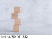 Wooden blocks, used for domino games, Arranged in steps. Стоковое фото, агентство Ingram Publishing / Фотобанк Лори