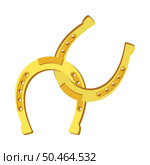 Horseshoe icon. Symbol of Lucky Irish beer festival St Patrick’s day. Vector Illustration. Стоковая иллюстрация, агентство Ingram Publishing / Фотобанк Лори