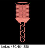 Neon drill bit auger in head drilling tool Milling machine spindle CNC factory red color vector illustration image flat style light. Neon drill bit auger in head drilling tool Milling machine spindle CNC factory red color vector illustration image flat style. Стоковая иллюстрация, агентство Ingram Publishing / Фотобанк Лори