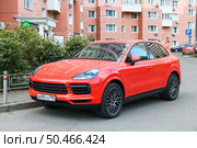 Porsche Cayenne. Редакционное фото, фотограф Art Konovalov / Фотобанк Лори