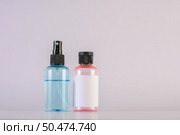 Empty bottle cream moisturizer lotion. Стоковое фото, агентство Ingram Publishing / Фотобанк Лори