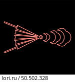 Neon bellows blacksmith wind vintage red color vector illustration image flat style light. Neon bellows blacksmith wind vintage red color vector illustration image flat style. Стоковая иллюстрация, агентство Ingram Publishing / Фотобанк Лори