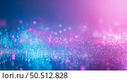 Abstract Glittering Lightscape: A Futuristic Digital Art Piece. Стоковое AI-изображение, AI-художник Данила Большаков / Фотобанк Лори