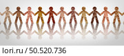 Affirmative action as diversity inclusion or equal opportunity as policies for employment equity quota systems and preferential treatment for underrepresented minority groups for fairness and social justice in a multicultural society. Стоковое фото, агентство Ingram Publishing / Фотобанк Лори
