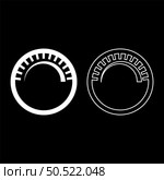 Knob regulation handle variation value regulating sign regulate level concept tuning button set icon white color vector illustration image simple solid fill outline contour line thin flat style. Knob regulation handle variation value regulating sign regulate level concept tuning button set icon white color vector illustration image solid fill outline contour line thin flat style. Стоковая иллюстрация, агентство Ingram Publishing / Фотобанк Лори