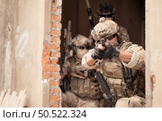 Special operations forces, Study geography and plan an attack on the enemy. Стоковое фото, агентство Ingram Publishing / Фотобанк Лори