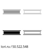 Beam girder I-beam steel bar rail piece for construction metal industry concept building material set icon grey black color vector illustration image simple solid fill outline contour line thin flat style. Beam girder I-beam steel bar rail piece for construction metal industry concept building material set icon grey black color vector illustration image solid fill outline contour line thin flat style. Стоковая иллюстрация, агентство Ingram Publishing / Фотобанк Лори