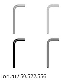 Hex key hex key wrench tool fixing concept set icon grey black color vector illustration image simple solid fill outline contour line thin flat style. Hex key hex key wrench tool fixing concept set icon grey black color vector illustration image solid fill outline contour line thin flat style. Стоковая иллюстрация, агентство Ingram Publishing / Фотобанк Лори