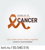 Radiate Healing Vector Background Colorectal Cancer Campaign. Стоковая иллюстрация, агентство Ingram Publishing / Фотобанк Лори