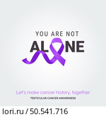 Radiate Resilience. Testicular Cancer Awareness Drive. Стоковая иллюстрация, агентство Ingram Publishing / Фотобанк Лори