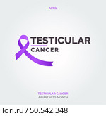 Triumph Over Testicular Cancer Challenges. Awareness Posters. Стоковая иллюстрация, агентство Ingram Publishing / Фотобанк Лори