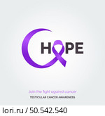 Artistry for a Cause. Testicular Cancer Awareness. Стоковая иллюстрация, агентство Ingram Publishing / Фотобанк Лори