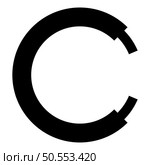 Rope line hawser cable electric circle shape for car icon black color vector illustration image flat style simple. Rope line hawser cable electric circle shape for car icon black color vector illustration image flat style. Стоковая иллюстрация, агентство Ingram Publishing / Фотобанк Лори