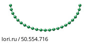Mardi gras carnival beads. Vector illustration. Стоковая иллюстрация, агентство Ingram Publishing / Фотобанк Лори