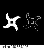 Knife for meat grinder mincer chopper accessory spare component part set icon white color vector illustration image simple solid fill outline contour line thin flat style. Knife for meat grinder mincer chopper accessory spare component part set icon white color vector illustration image solid fill outline contour line thin flat style. Стоковая иллюстрация, агентство Ingram Publishing / Фотобанк Лори