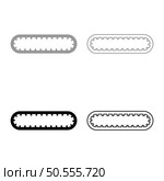 Strap for engine toothed belt for gear cambelt timing gas distribution mechanism set icon grey black color vector illustration image simple solid fill outline contour line thin flat style. Strap for engine toothed belt for gear cambelt timing gas distribution mechanism set icon grey black color vector illustration image solid fill outline contour line thin flat style. Стоковая иллюстрация, агентство Ingram Publishing / Фотобанк Лори