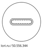 Strap for engine toothed belt for gear cambelt timing gas distribution mechanism icon in circle round black color vector illustration image outline contour line thin style simple. Strap for engine toothed belt for gear cambelt timing gas distribution mechanism icon in circle round black color vector illustration image outline contour line thin style. Стоковая иллюстрация, агентство Ingram Publishing / Фотобанк Лори