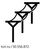 Power line electric pole electric power transmission concept high voltage wire row of pillars with cable icon black color vector illustration image flat style simple. Power line electric pole electric power transmission concept high voltage wire row of pillars with cable icon black color vector illustration image flat style. Стоковая иллюстрация, агентство Ingram Publishing / Фотобанк Лори