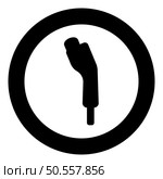 Electric car charger charging plug Ev icon in circle round black color vector illustration image solid outline style simple. Electric car charger charging plug Ev icon in circle round black color vector illustration image solid outline style. Стоковая иллюстрация, агентство Ingram Publishing / Фотобанк Лори