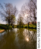 View of Caster river in Ovar, Portugal. Стоковое фото, агентство Ingram Publishing / Фотобанк Лори