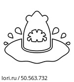 Shark’s head in the water with a splash contour outline line icon black color vector illustration image thin flat style simple. Shark’s head in the water with splash contour outline line icon black color vector illustration image thin flat style. Стоковая иллюстрация, агентство Ingram Publishing / Фотобанк Лори