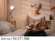 Elderly woman with dementia or Alzheimer’s. Стоковое фото, агентство Ingram Publishing / Фотобанк Лори