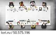 Business Team Meeting Connection Digital Technology Concept. Стоковое фото, агентство Ingram Publishing / Фотобанк Лори