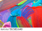 Abstract art backgrounds. Hand-painted background. SELF MADE. Стоковое фото, агентство Ingram Publishing / Фотобанк Лори