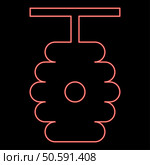 Neon beehive bee hive apiculture concept red color vector illustration image flat style light. Neon beehive bee hive apiculture concept red color vector illustration image flat style. Стоковая иллюстрация, агентство Ingram Publishing / Фотобанк Лори