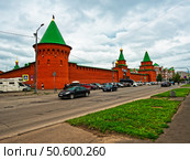 Царевококшайский Кремль. Город Йошкар-Ола (2024 год). Редакционное фото, фотограф Макаров Алексей / Фотобанк Лори