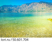 Garda lake landscape. Стоковое фото, фотограф Anastasy Yarmolovich / Фотобанк Лори