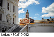 В Астраханском кремле. Успенский собор, лобное место, Домовая церковь, (2017 год). Стоковое фото, фотограф Павел Просянов / Фотобанк Лори