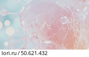 Abstract pastel-colored liquid splash with soft bubbles in background. Стоковое AI-видео, аниматор Анастасия Золотницкая / Фотобанк Лори