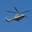 Вертолет AgustaWestland AW139 (RA-01697) ООО «Авиакомпания “Северо-Запад”» на фоне голубого неба в Сочи (2021 год). Редакционное фото, фотограф Екатерина Лызлова / Фотобанк Лори