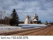 Палтога. Храмовый комплекс Палтогского погоста (2021 год). Стоковое фото, фотограф Юлия Бабкина / Фотобанк Лори